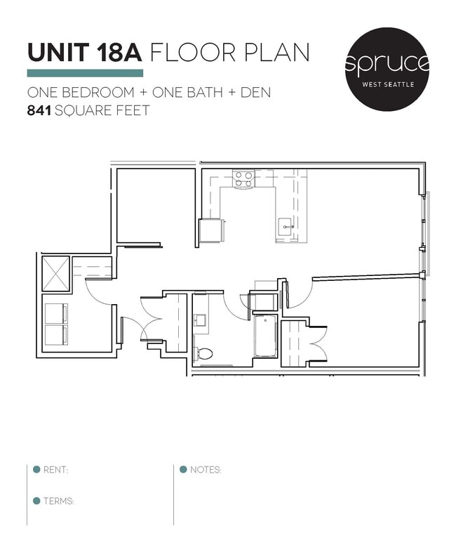 Floorplan - Spruce