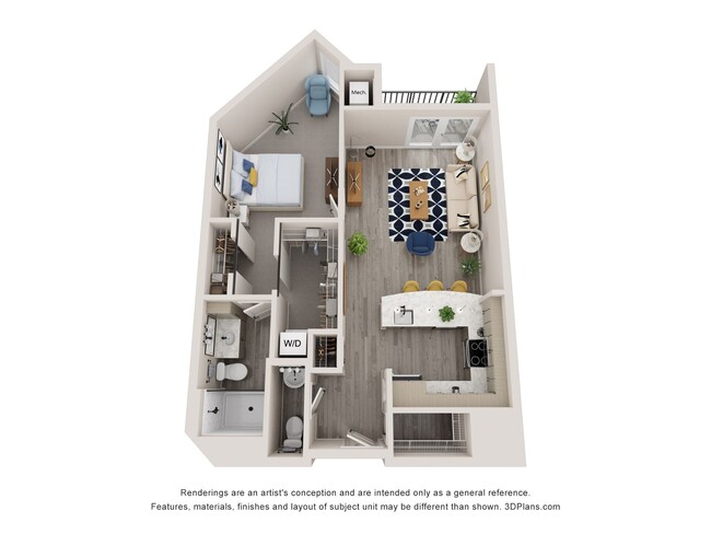 Floorplan - The Pinnacle on 31st Street