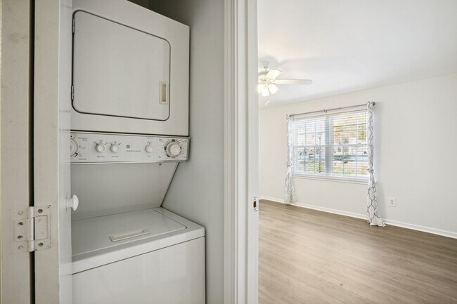 Washer and dryer closet - 6800 Glenridge Dr