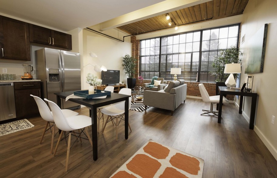 Living Room - Voke Lofts