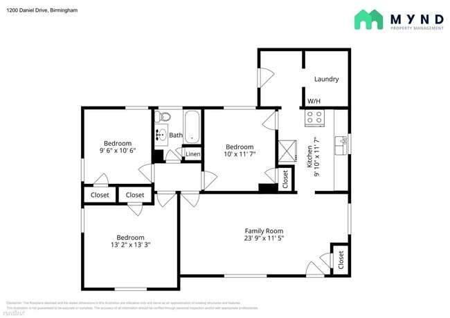 Building Photo - 2 br, 1 bath House - 1200 Daniel Dr