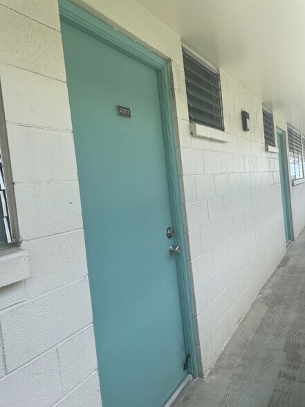 front of unit - 1555 Pohaku St