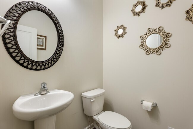 Half bath - downstairs - 6117 Branch Dr