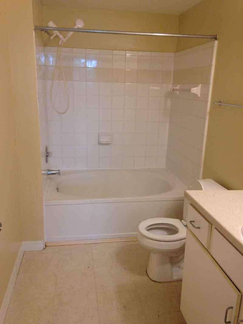 The view of the bathroom - 2010 E Palm Ave