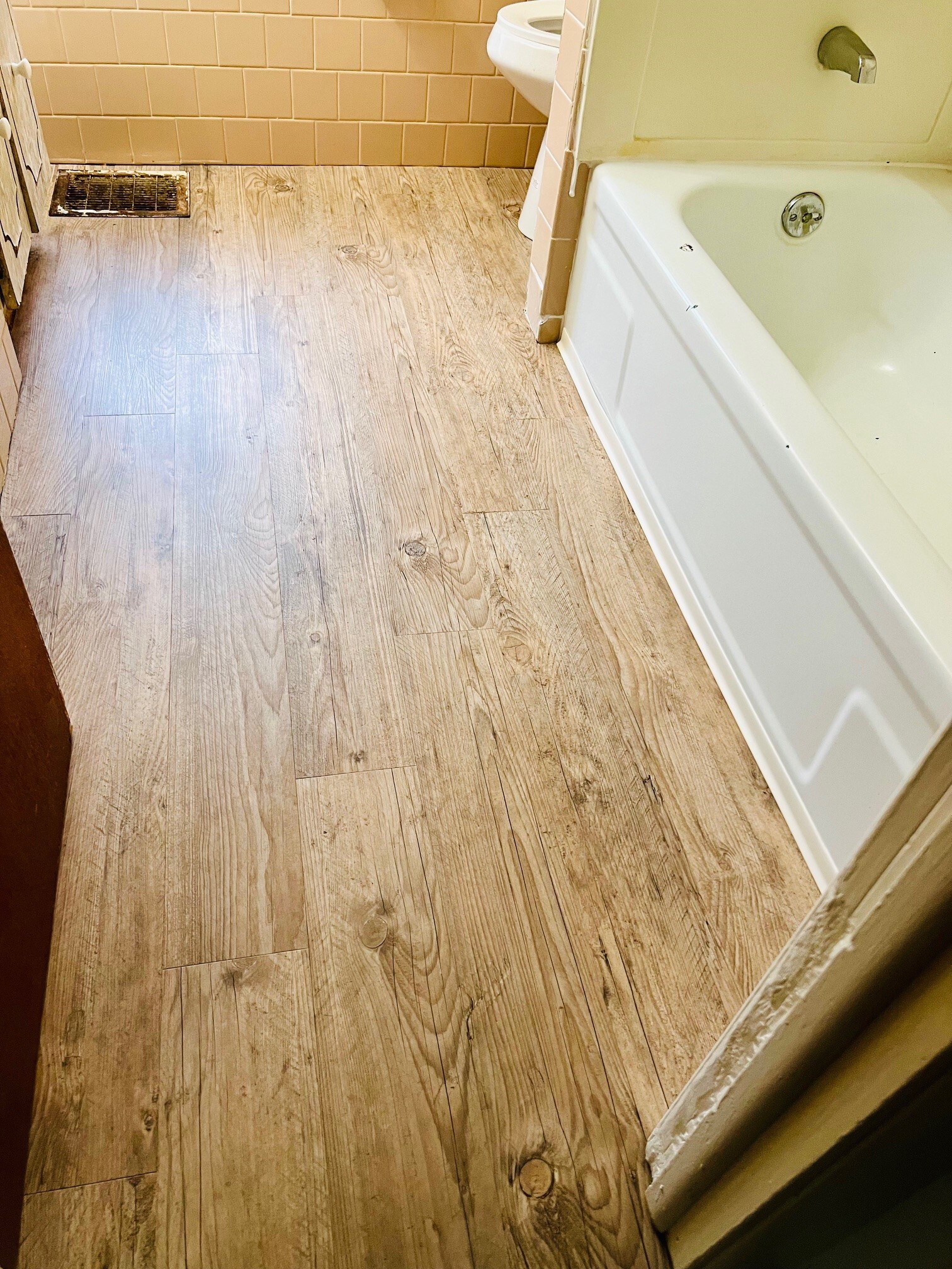 New bath floor - 1 Amdurer Rd