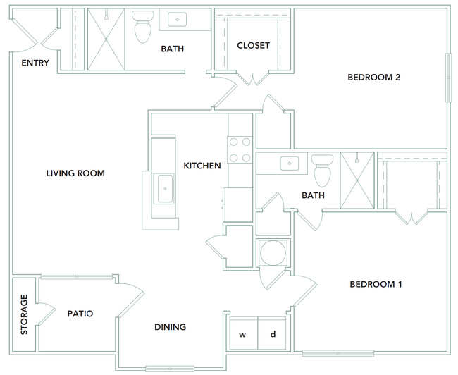 Floorplan - The Aster Sugar Land