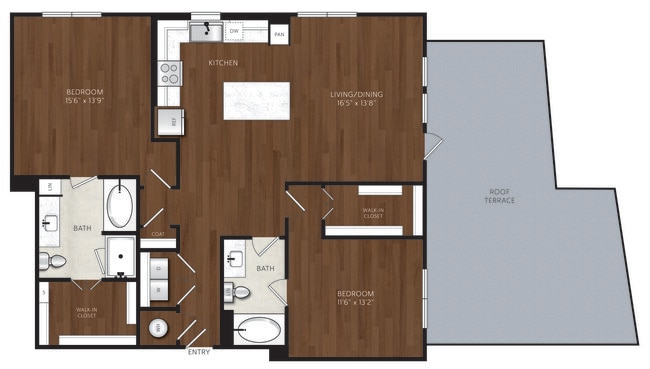 Floorplan - The Park at Katy Trail