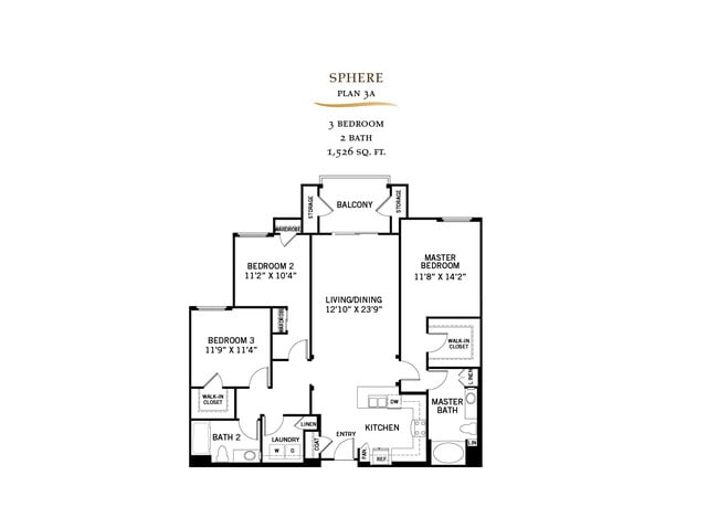 Floorplan - 360 Luxury Apartments