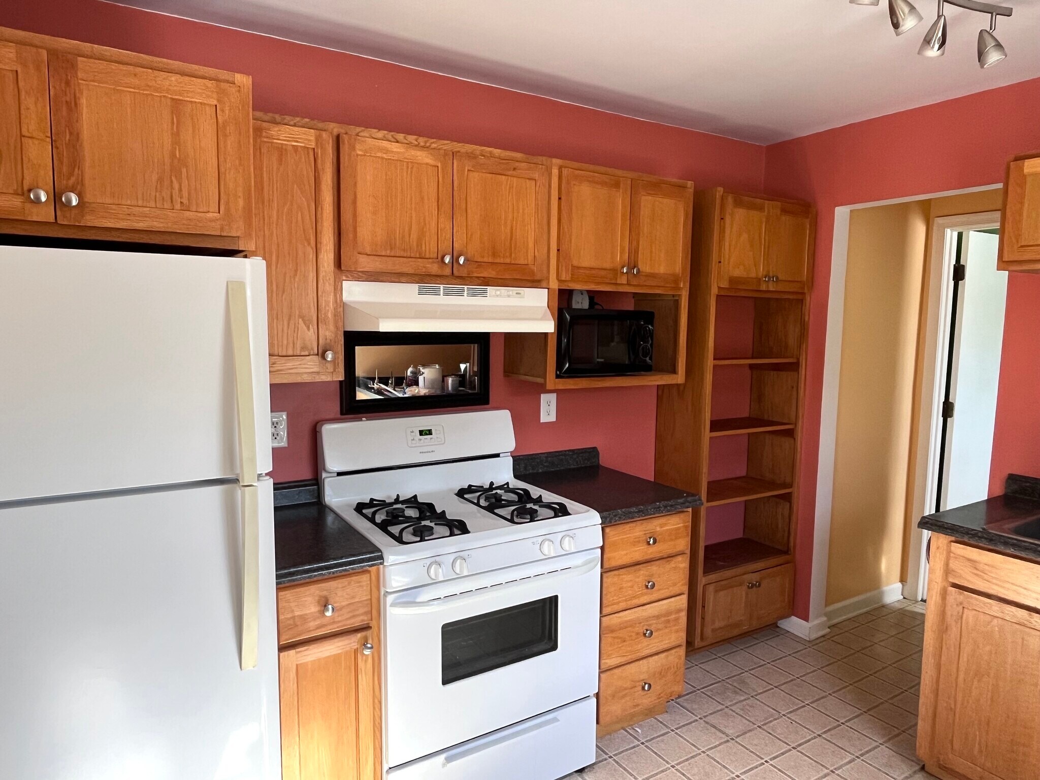 Kitchen, facing northeast - 4285 Burton Rd