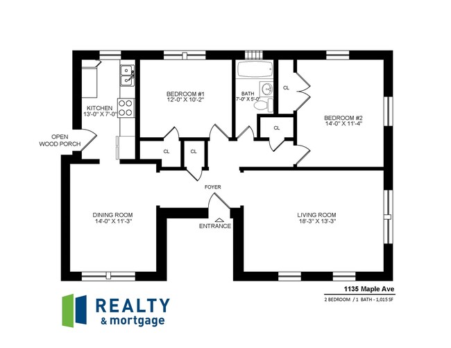 1135 Floor Plan - 1135-37 Maple Ave.