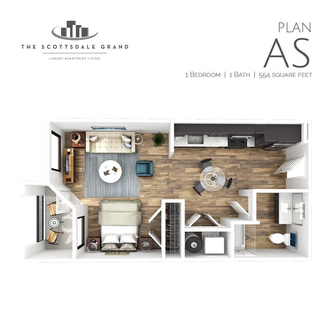 Floorplan - The Scottsdale Grand