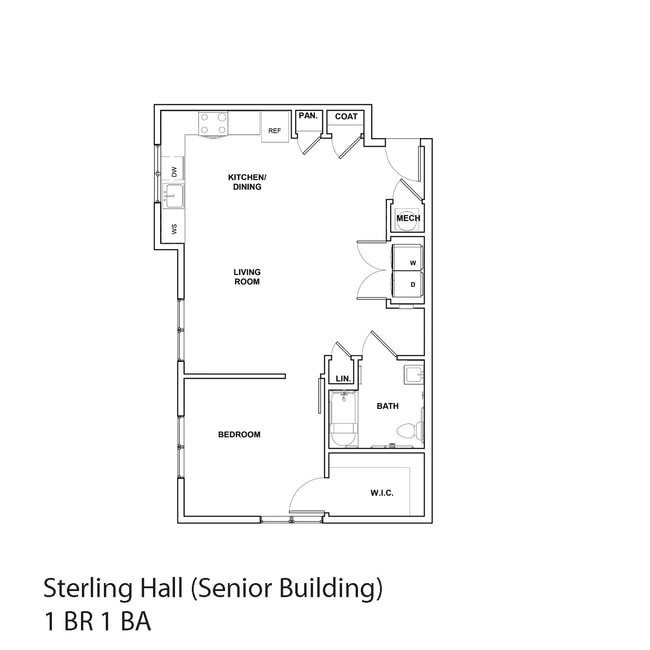 Floorplan - Foundry Square Apartments
