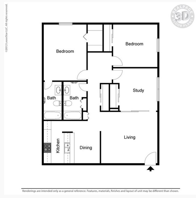 Floorplan - Villa Marina Apartments