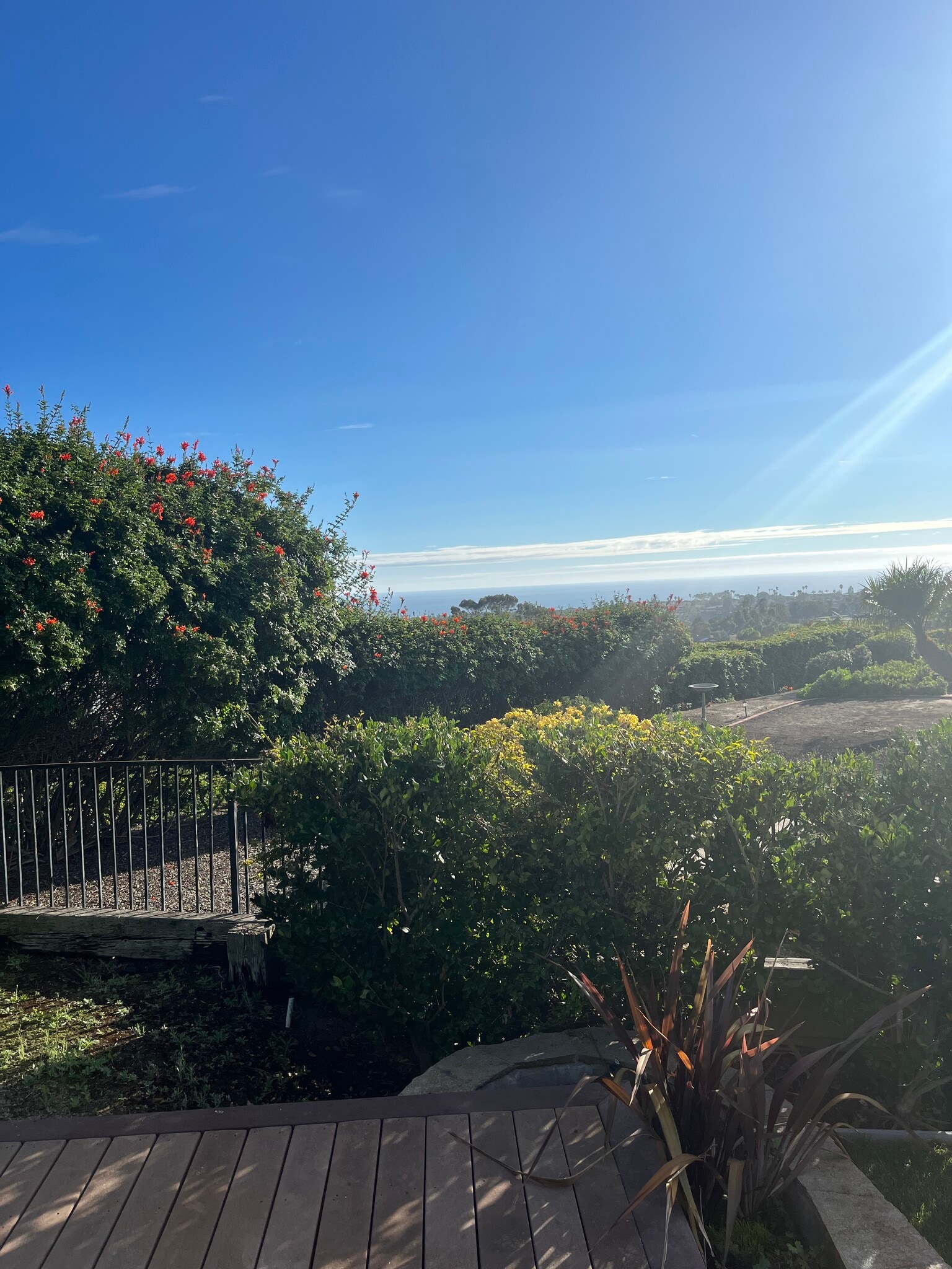 View of ocean from lookout - 483 Calle Amigo