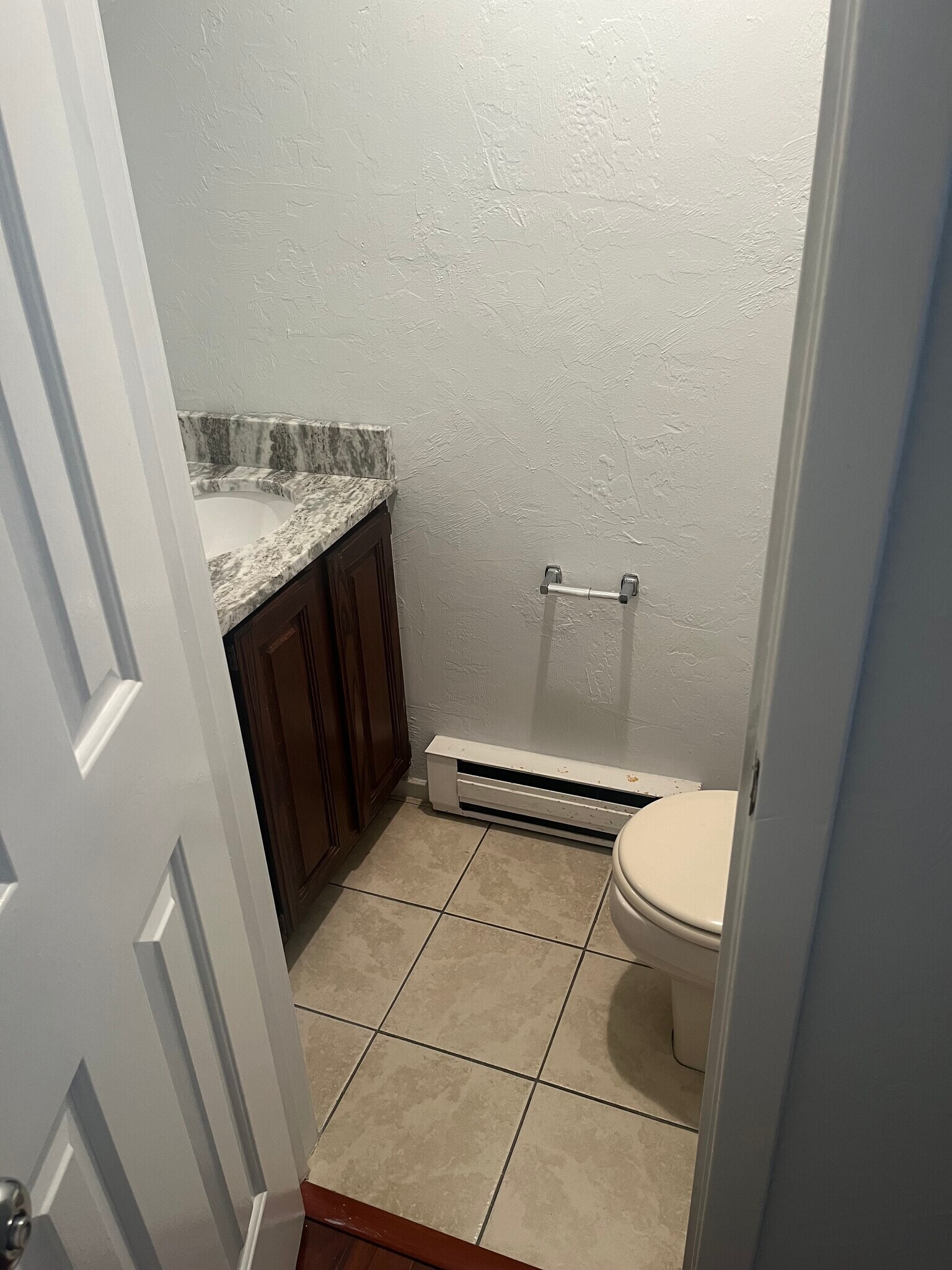 first floor half bath - 85 Riverview Pl