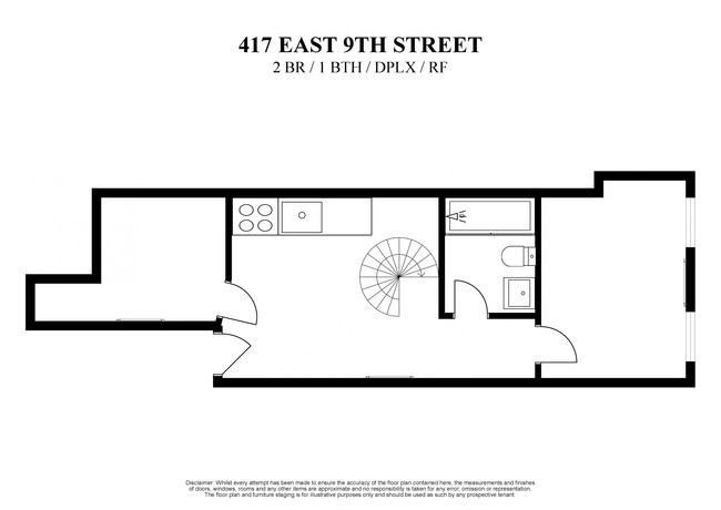 Floorplan - 417 East 9th Street