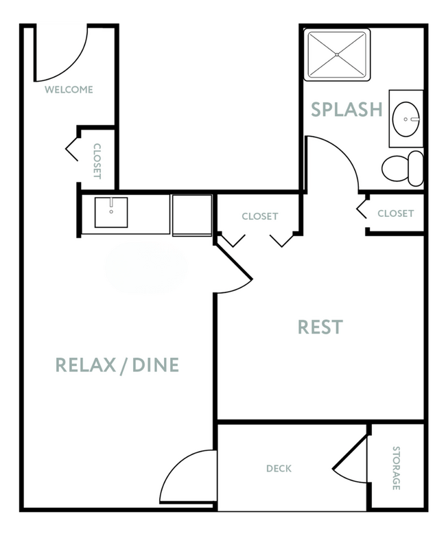 Floorplan - Row on Third