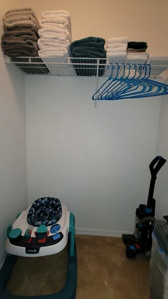 There is ample closet space in both bedrooms. This closet is in the primary suite 1/3 closets! - 4408 Tuscan Loon Dr