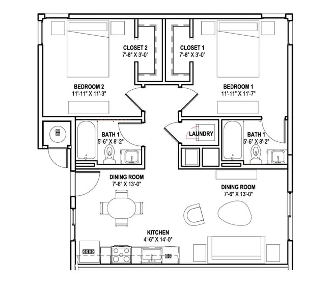 Floorplan - Cabana Bridges
