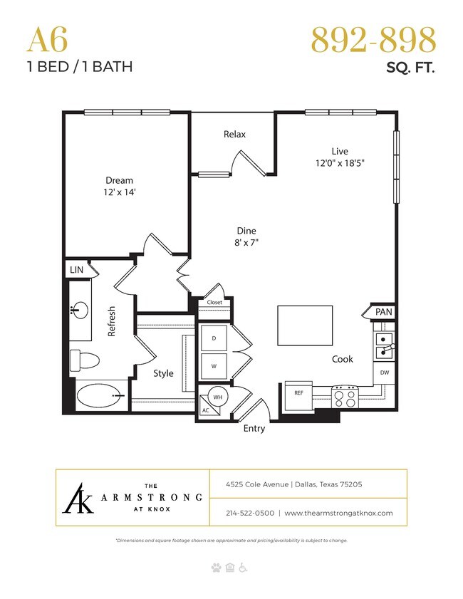 Floorplan - The Armstrong at Knox