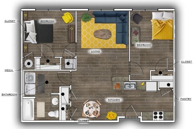 Floorplan - Atcheson Place Lofts