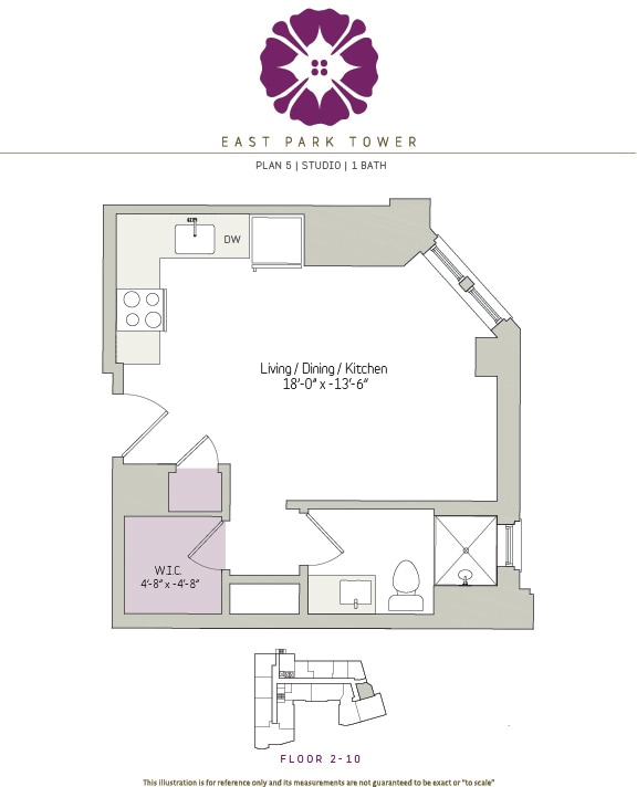 Floorplan - East Park Tower