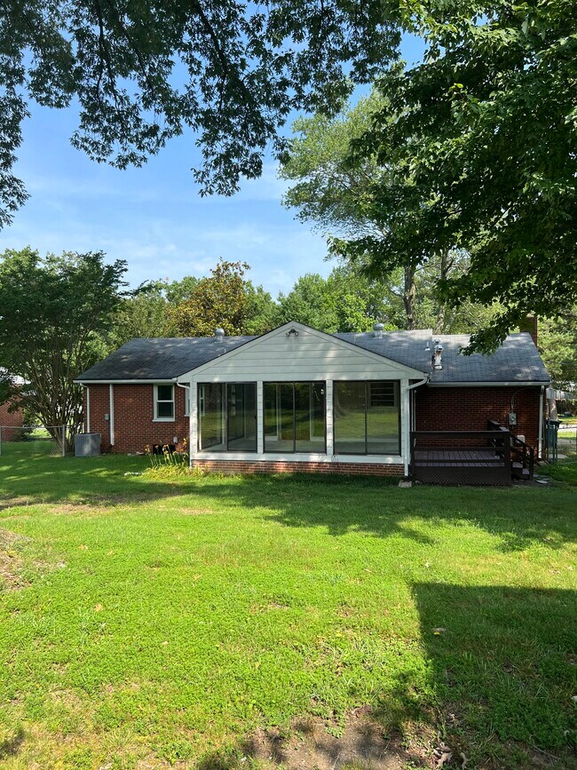 Rear of House - 2207 Manlyn Rd
