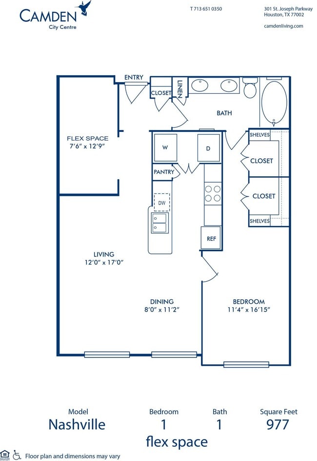 Floorplan - Camden City Centre