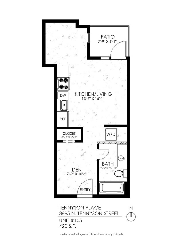 Floorplan - Tennyson Place