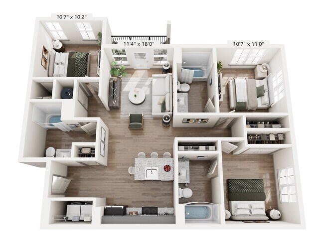 Floorplan - Montage West Lafayette