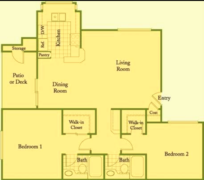 Floorplan - 3565 Grove St