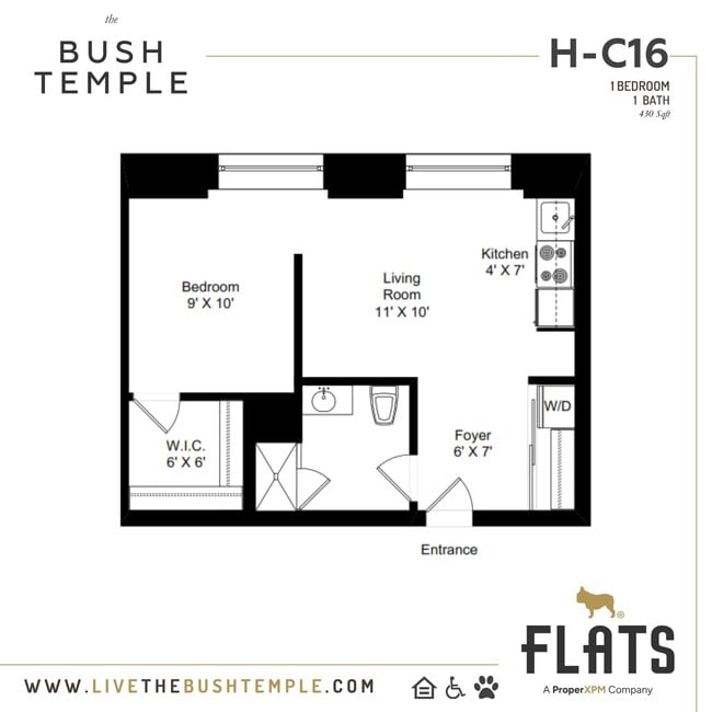 Floorplan - The Bush Temple II