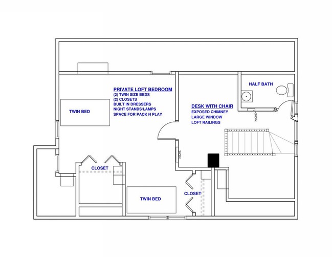 Second Floor Plan - 920 6th Ave SE