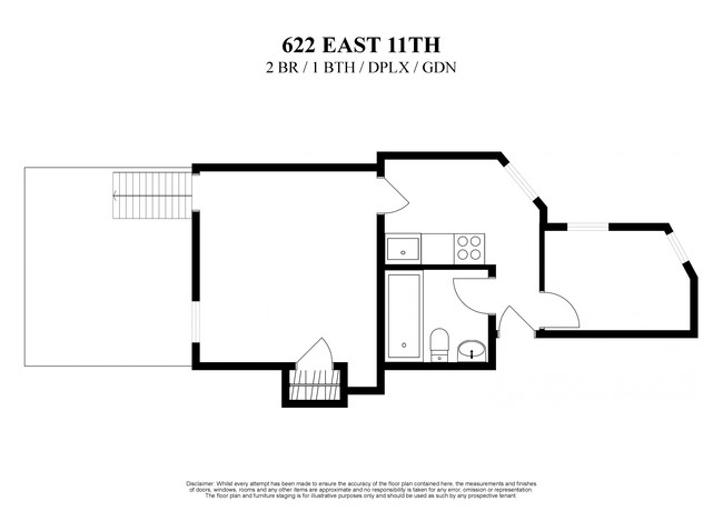 Floorplan - 622 East 11th Street