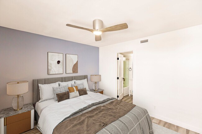 2nd Bedroom Staged - 3901 S Flagler Dr