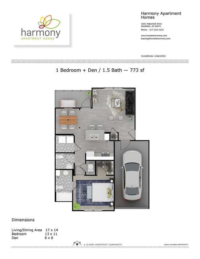 Concerto - Harmony Apartment Homes