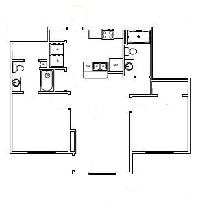 Floorplan - Furman Weststar Apartments