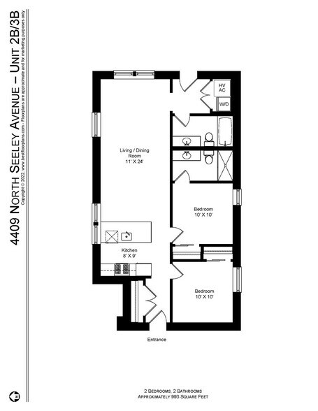 Building Photo - 4406 N Seeley Ave
