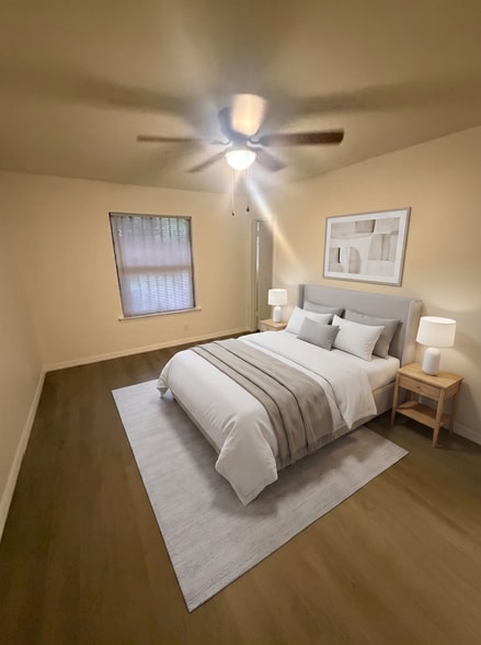 Staged Master Bedroom - 3408 Sydney St