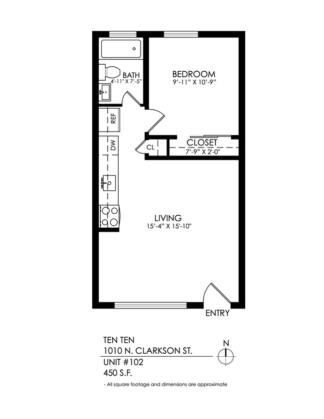 Floorplan - Ten Ten Clarkson