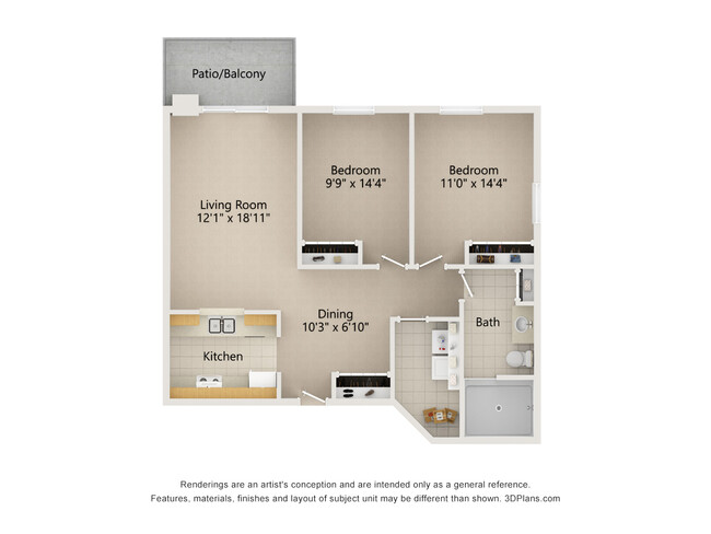 Floorplan - Janesville Wesley