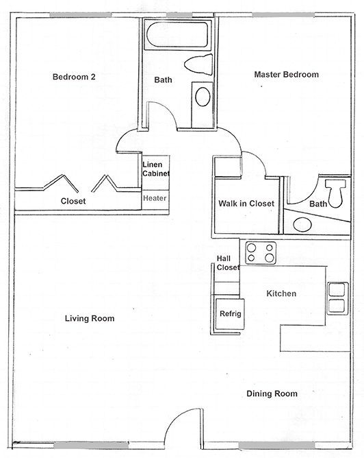 Floorplan - Shalimar Apartments