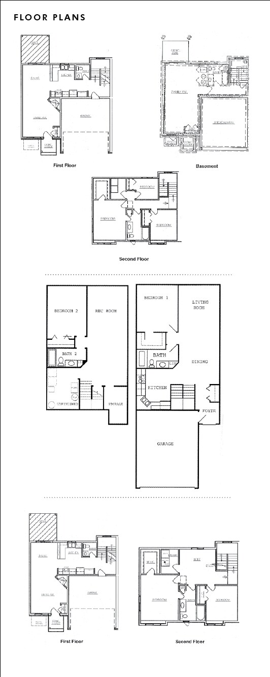 Floorplan - Pine Island Townhomes