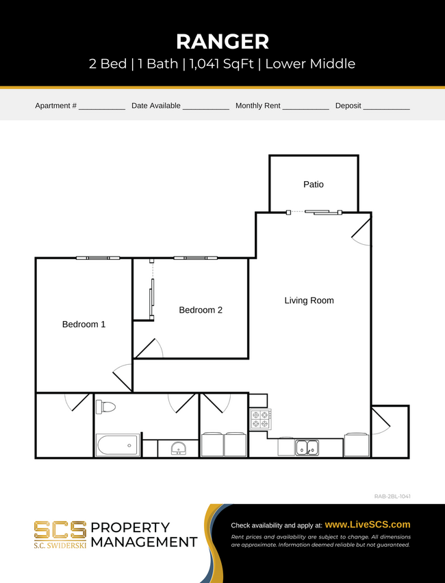 Floorplan - SCS Sturgeon Bay Estates