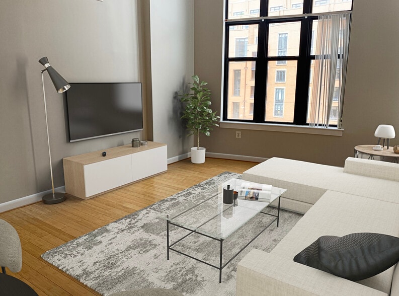 Living Room - 400 Massachusetts Ave NW