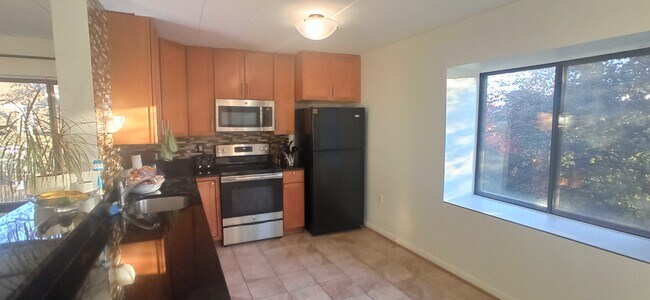 Window seating, or space for plants in the kitchen. Unobstructed views of the garden - 100 Roberts Ln