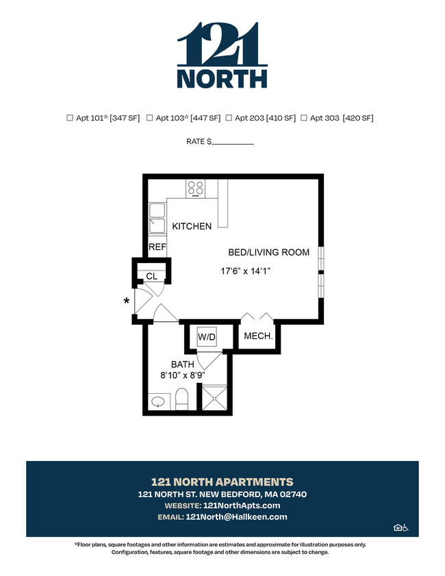 Floorplan - 121 North