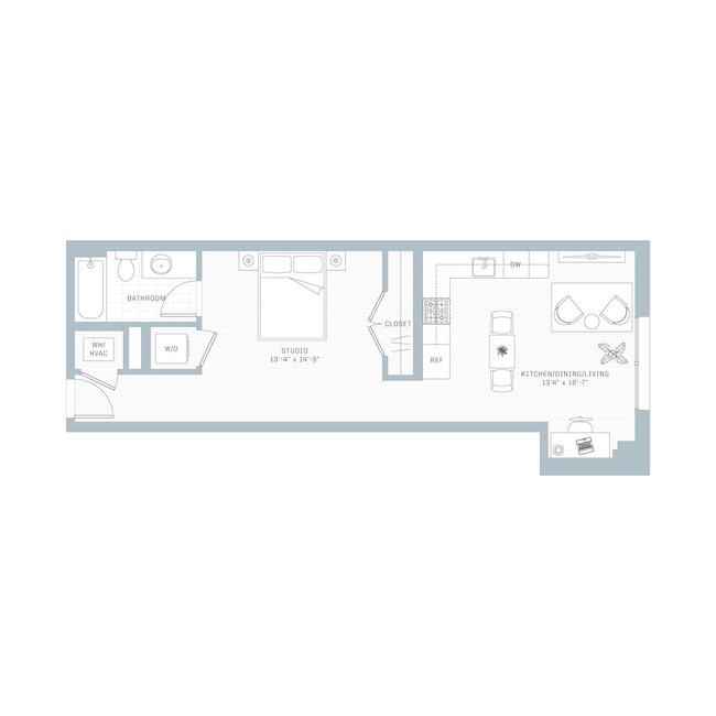 Interior Photo - Lofts At Abrams Fixtures