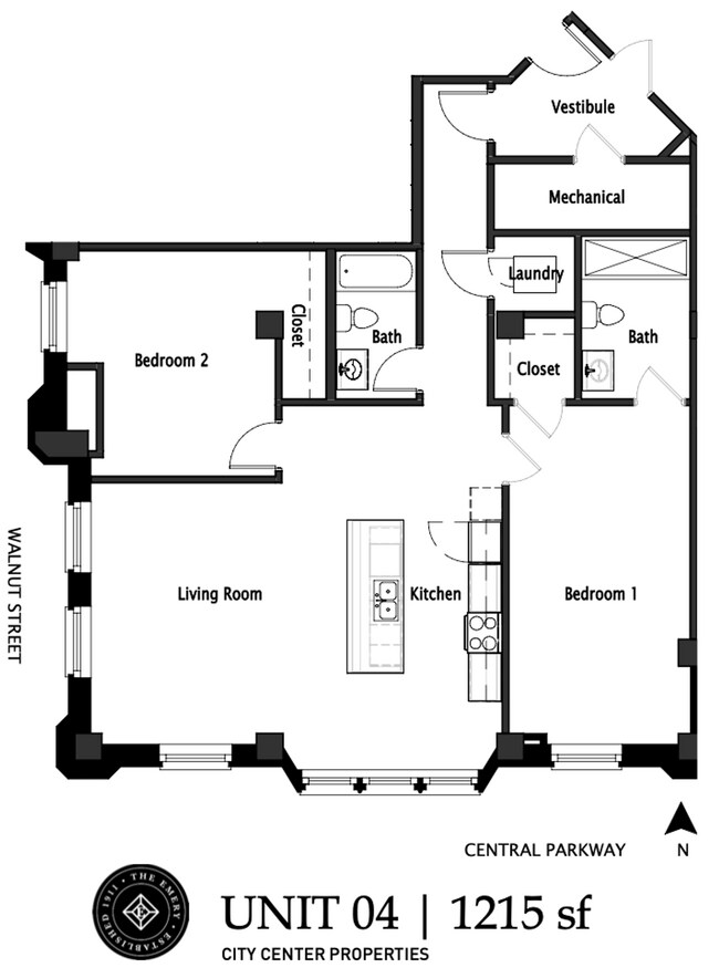 Floorplan - The Emery