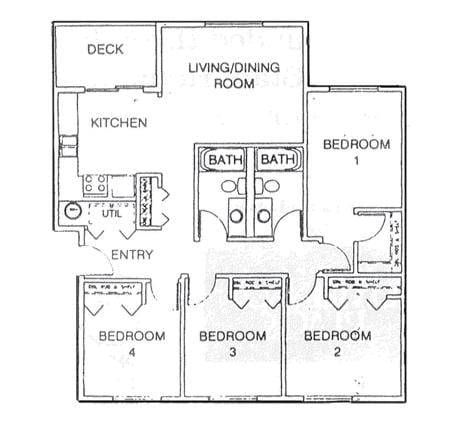 4BR/2BA - Kent Manor